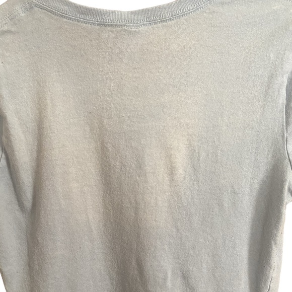 Distressed 90’s”Montreal” Baby Tee, Size Small - Picture 2 of 4